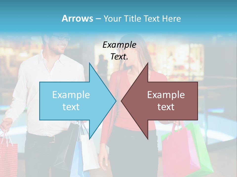 Young Store Consumerism PowerPoint Template