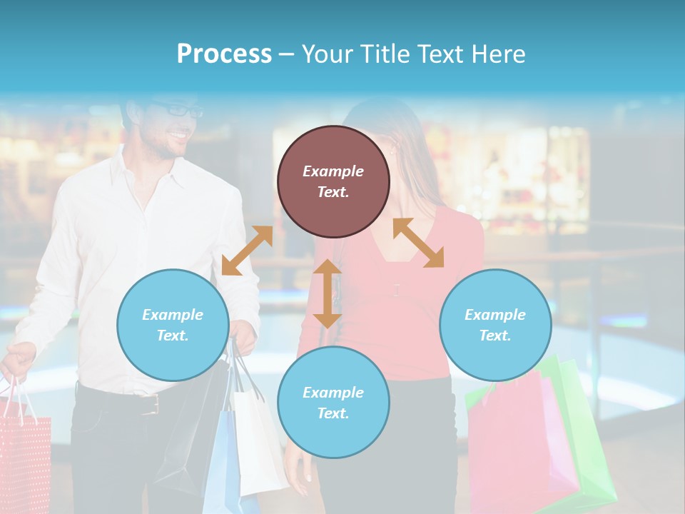 Young Store Consumerism PowerPoint Template