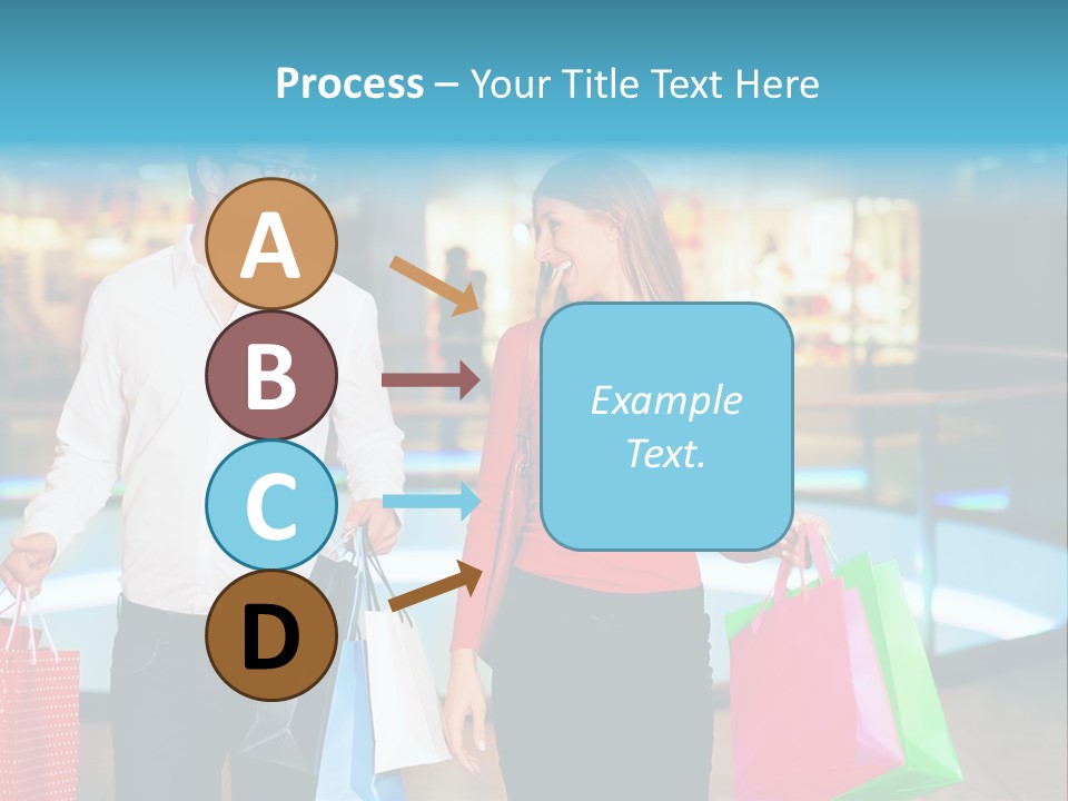 Young Store Consumerism PowerPoint Template