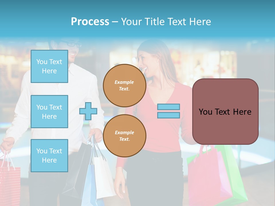 Young Store Consumerism PowerPoint Template