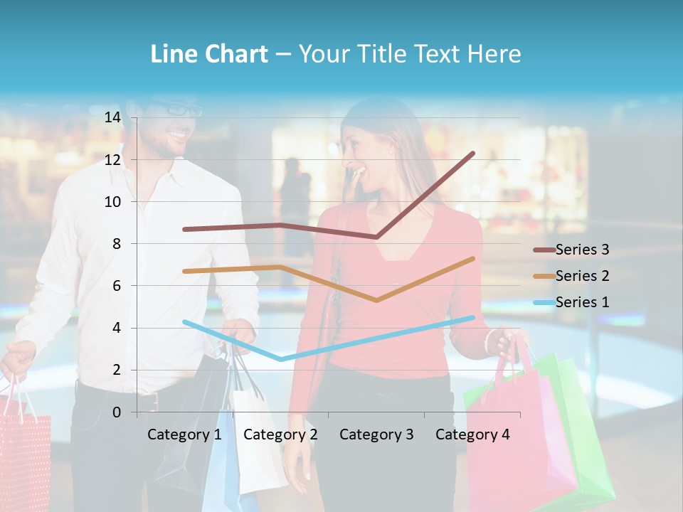 Young Store Consumerism PowerPoint Template