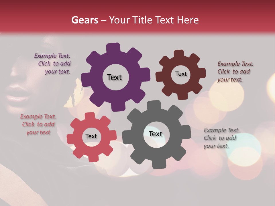 Plant Halloween Fairy PowerPoint Template