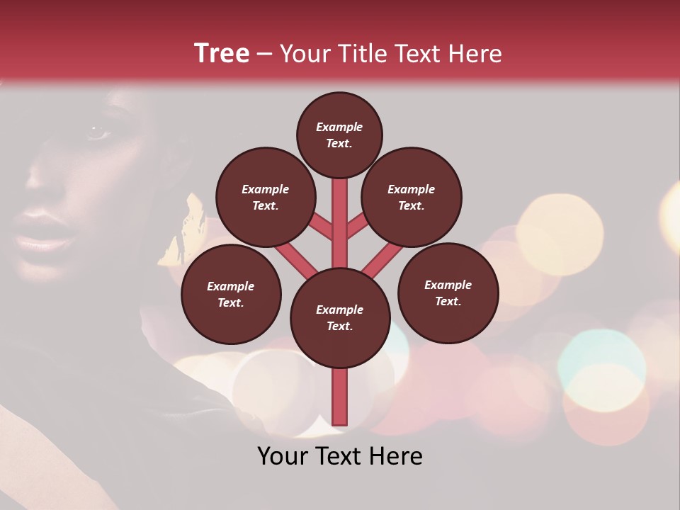 Plant Halloween Fairy PowerPoint Template