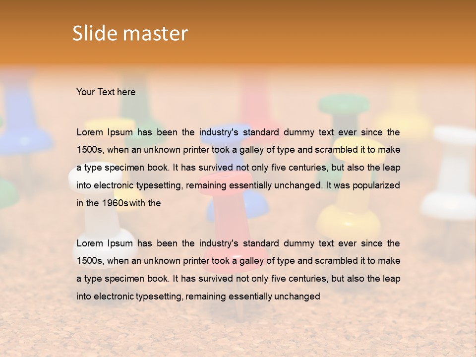 Cardboard Vintage Frame PowerPoint Template