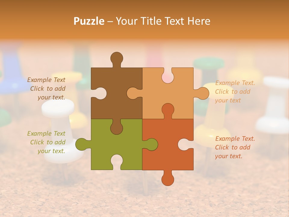 Cardboard Vintage Frame PowerPoint Template