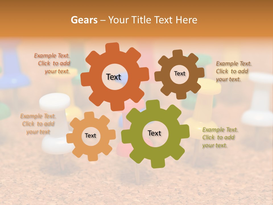 Cardboard Vintage Frame PowerPoint Template