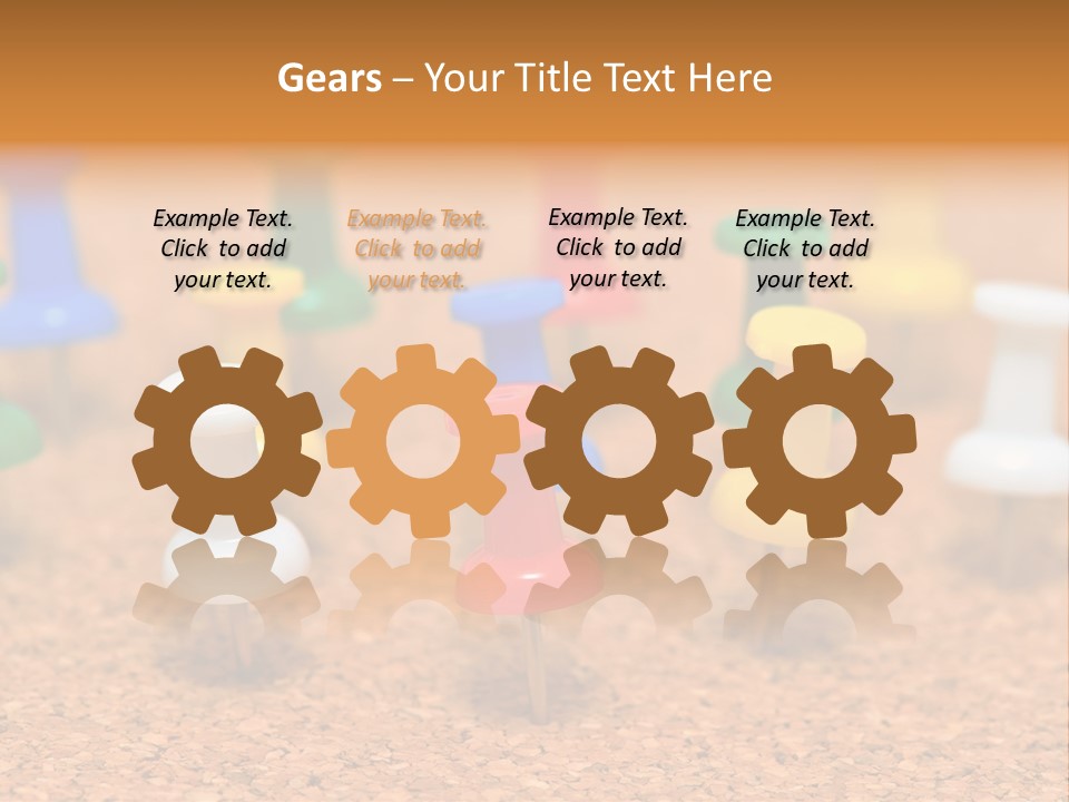 Cardboard Vintage Frame PowerPoint Template