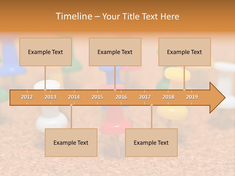 Cardboard Vintage Frame PowerPoint Template