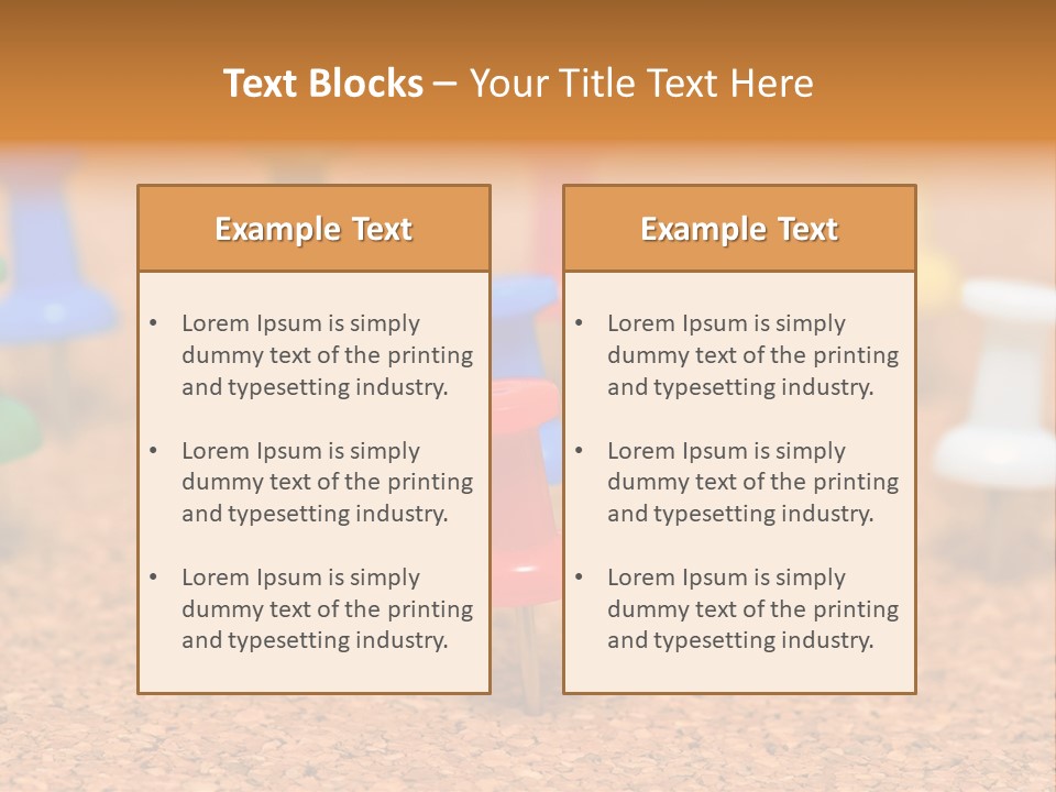 Cardboard Vintage Frame PowerPoint Template