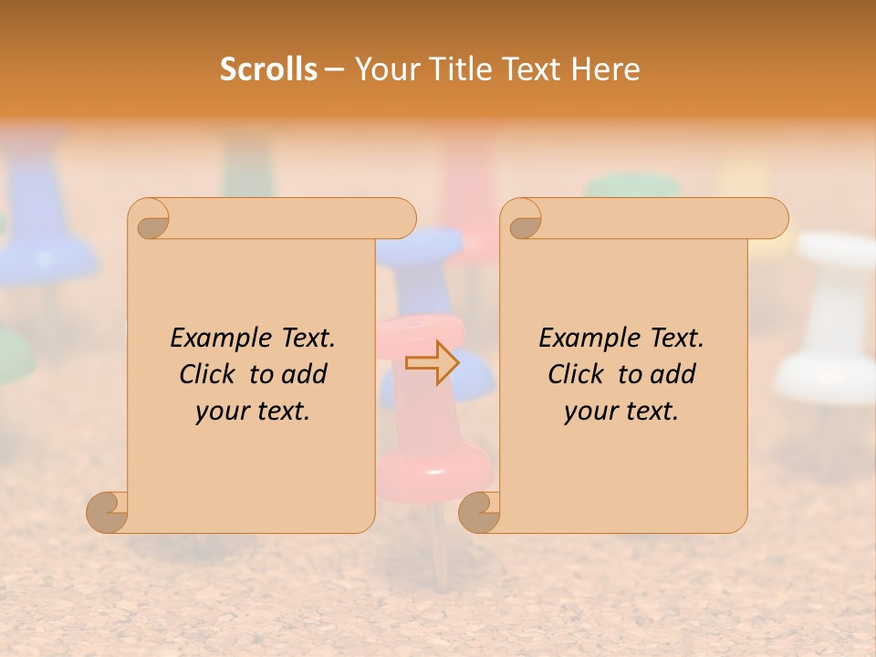 Cardboard Vintage Frame PowerPoint Template