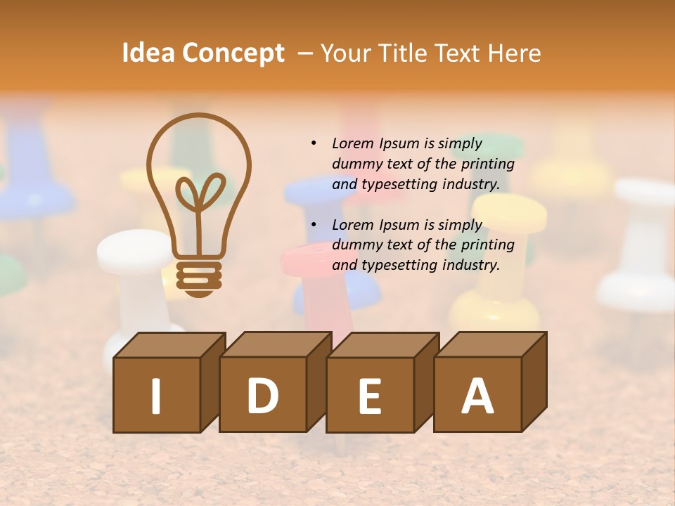 Cardboard Vintage Frame PowerPoint Template