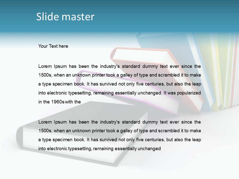 Objects Studying Information PowerPoint Template