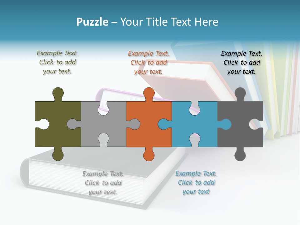 Objects Studying Information PowerPoint Template
