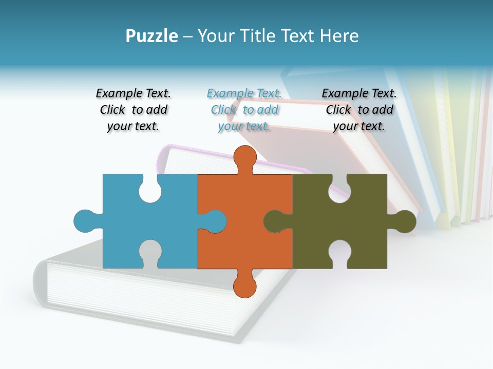Objects Studying Information PowerPoint Template