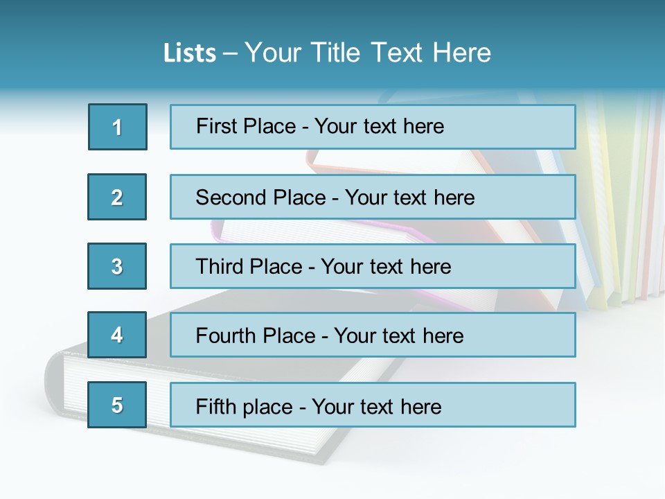 Objects Studying Information PowerPoint Template