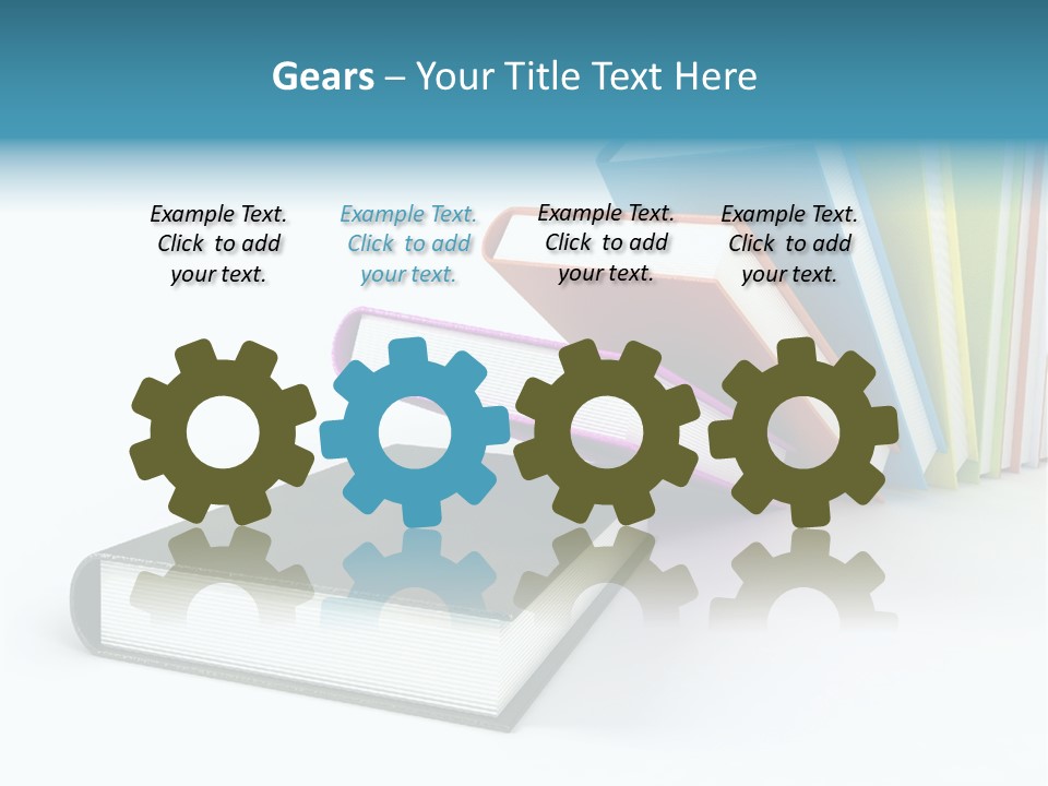 Objects Studying Information PowerPoint Template