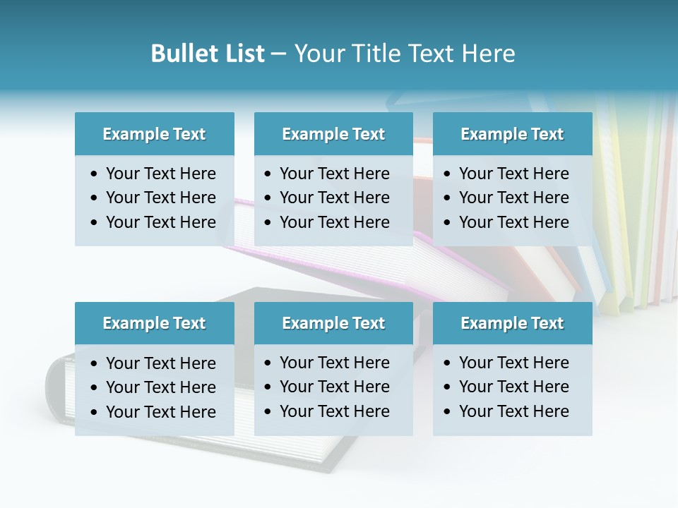 Objects Studying Information PowerPoint Template
