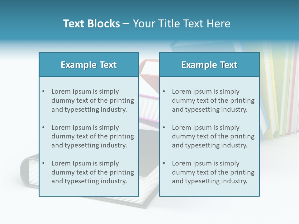 Objects Studying Information PowerPoint Template