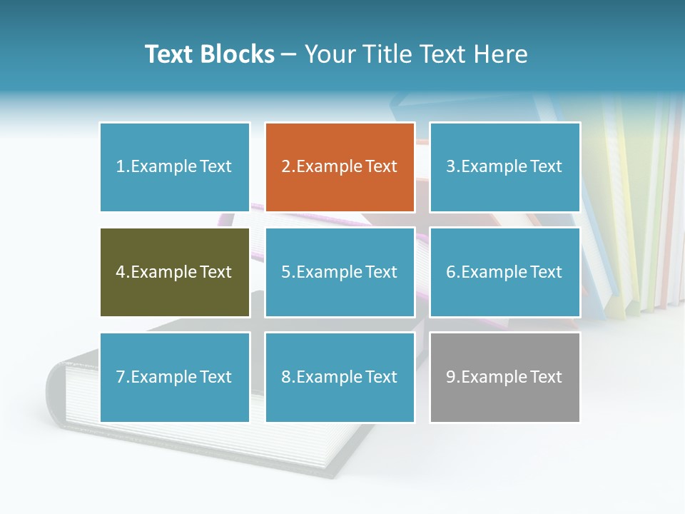 Objects Studying Information PowerPoint Template