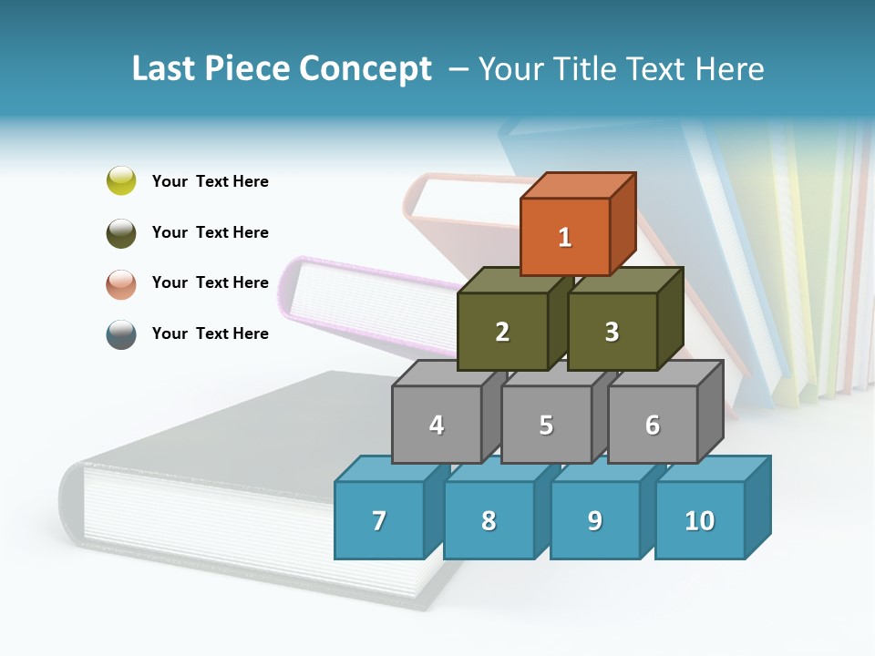 Objects Studying Information PowerPoint Template