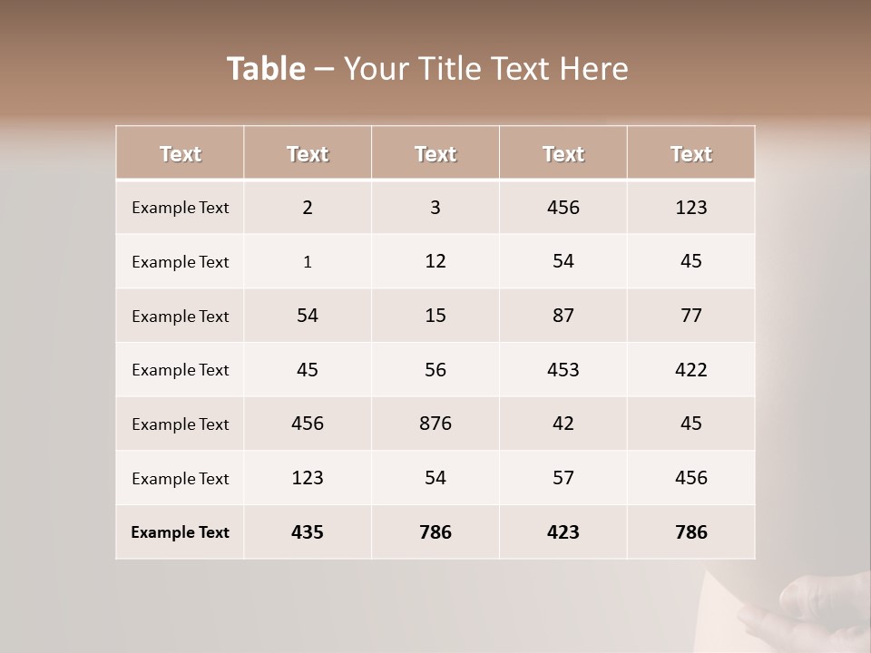 A Pregnant Woman Holding Her Belly In Her Hands PowerPoint Template