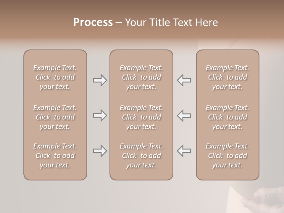 A Pregnant Woman Holding Her Belly In Her Hands PowerPoint Template