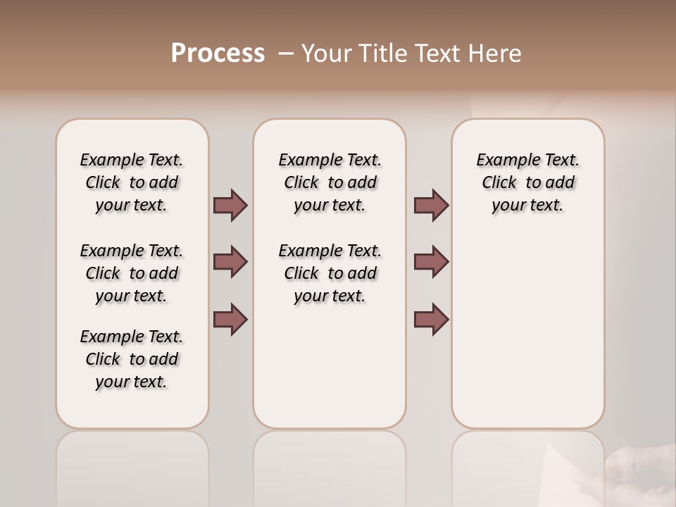 A Pregnant Woman Holding Her Belly In Her Hands PowerPoint Template