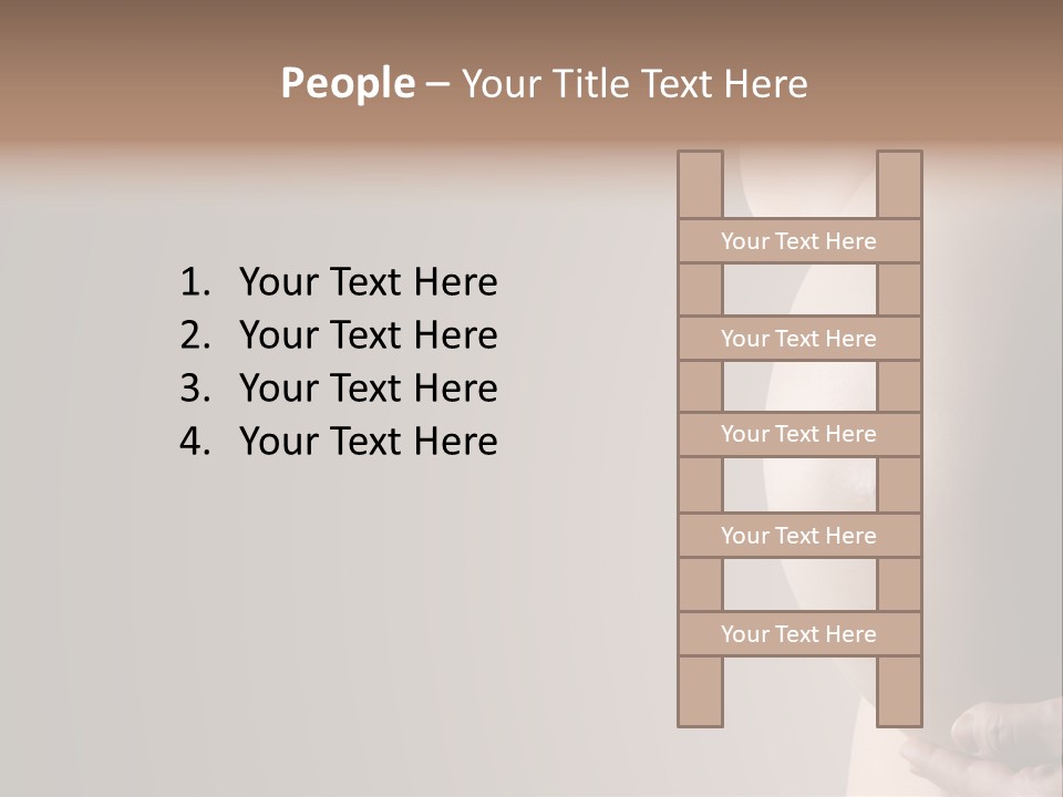 A Pregnant Woman Holding Her Belly In Her Hands PowerPoint Template