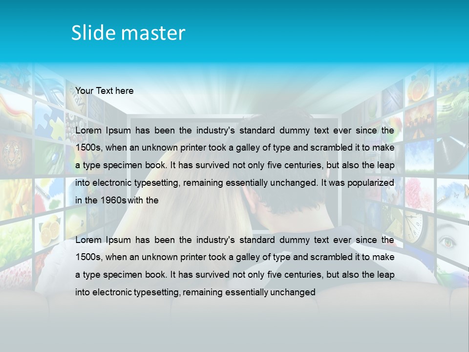 Multimedia Virtual Entertainment PowerPoint Template