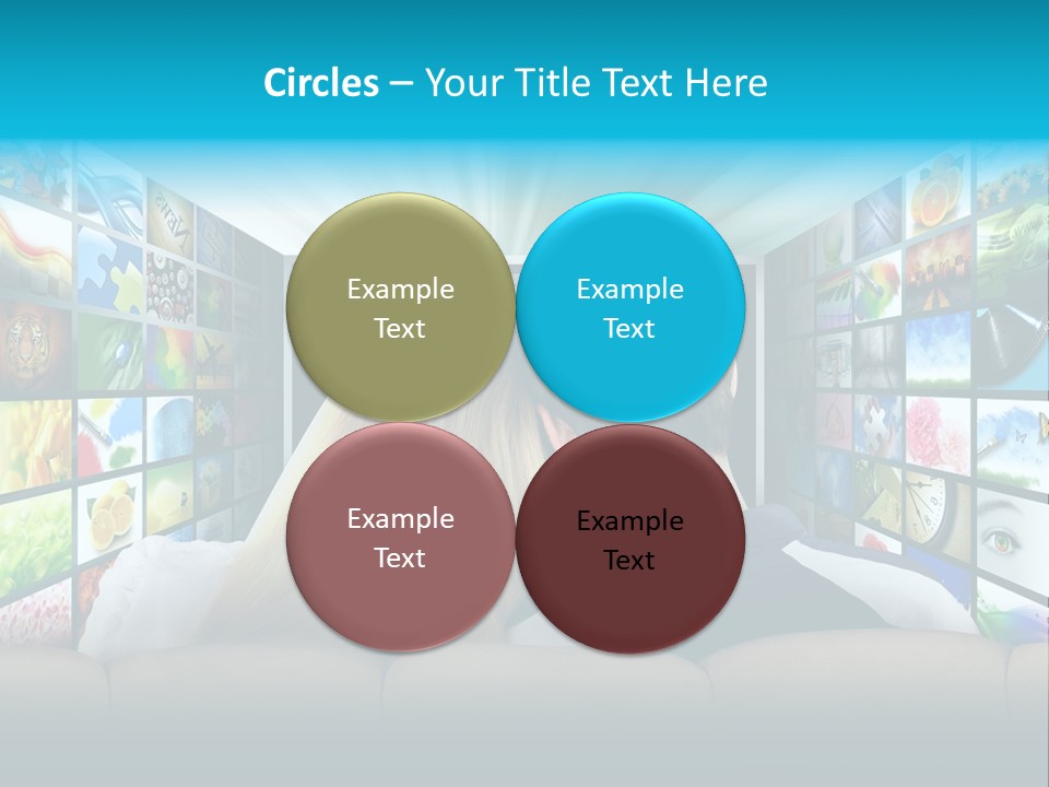 Multimedia Virtual Entertainment PowerPoint Template