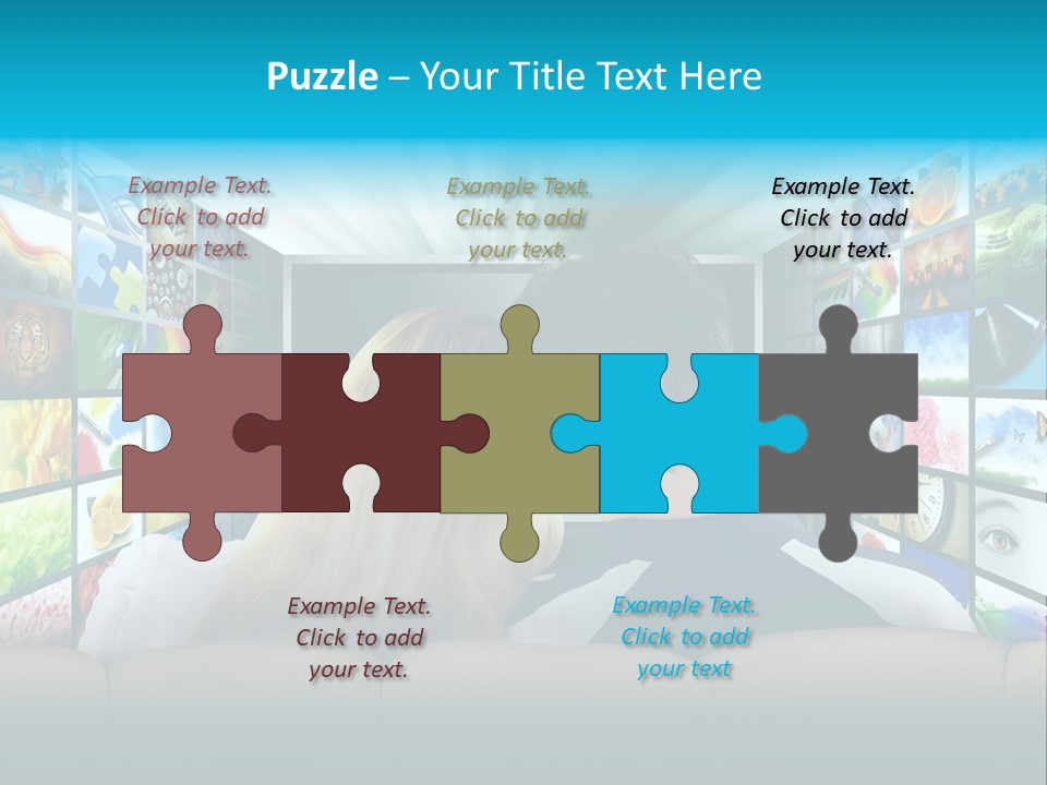 Multimedia Virtual Entertainment PowerPoint Template