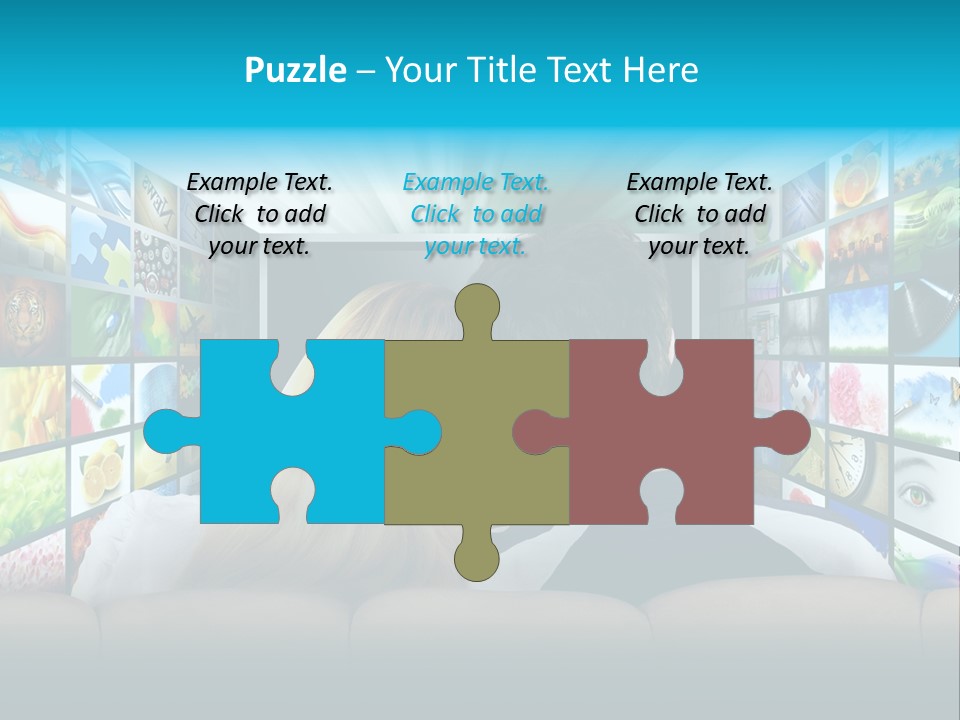 Multimedia Virtual Entertainment PowerPoint Template