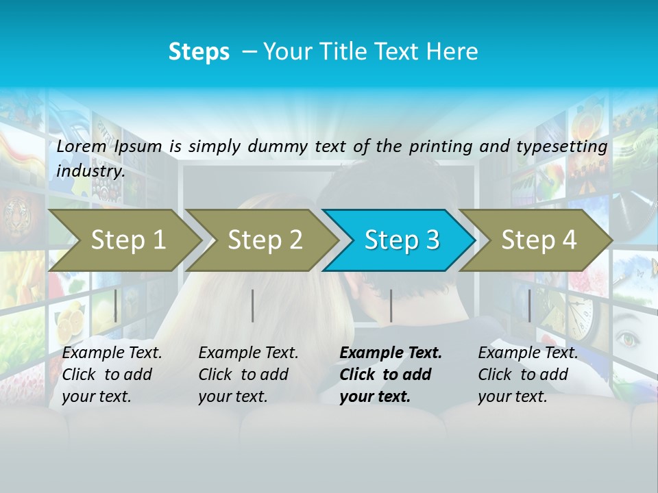Multimedia Virtual Entertainment PowerPoint Template