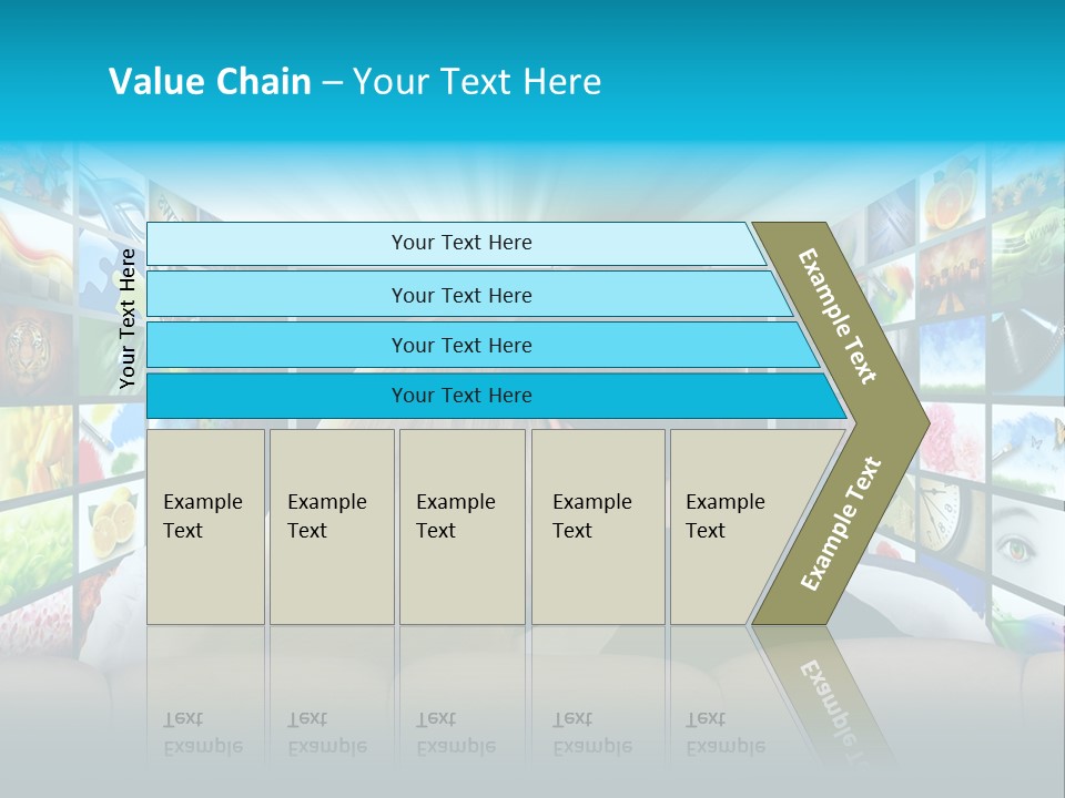 Multimedia Virtual Entertainment PowerPoint Template
