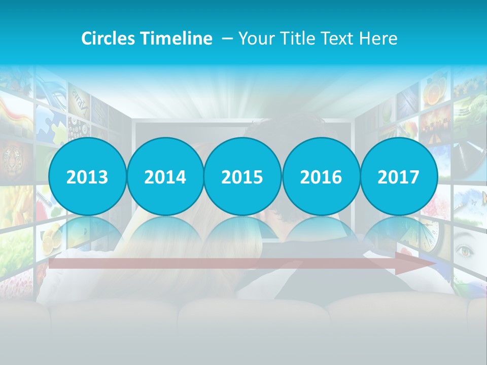 Multimedia Virtual Entertainment PowerPoint Template