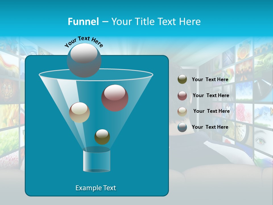 Multimedia Virtual Entertainment PowerPoint Template