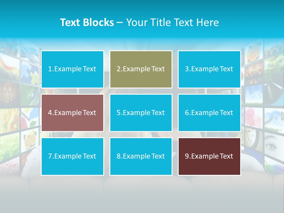 Multimedia Virtual Entertainment PowerPoint Template