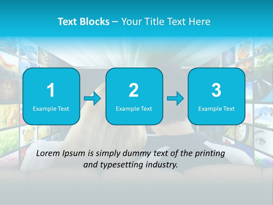 Multimedia Virtual Entertainment PowerPoint Template