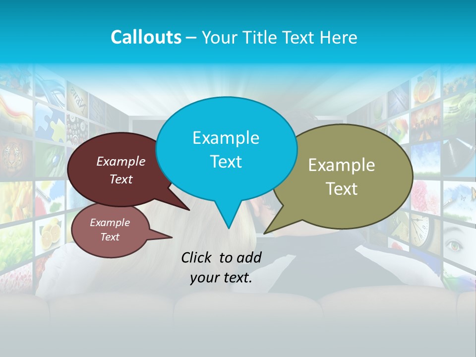 Multimedia Virtual Entertainment PowerPoint Template