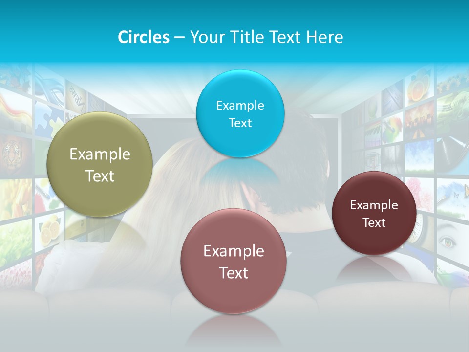 Multimedia Virtual Entertainment PowerPoint Template