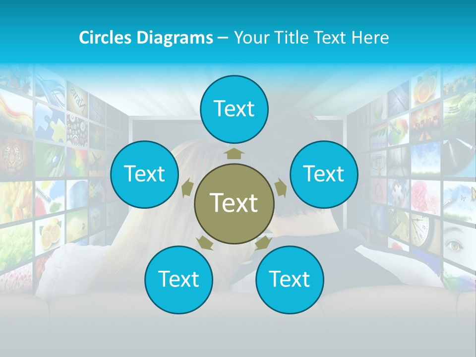 Multimedia Virtual Entertainment PowerPoint Template