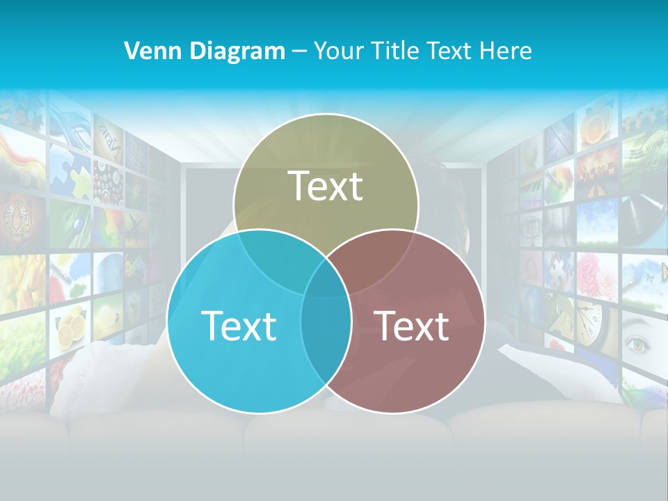 Multimedia Virtual Entertainment PowerPoint Template