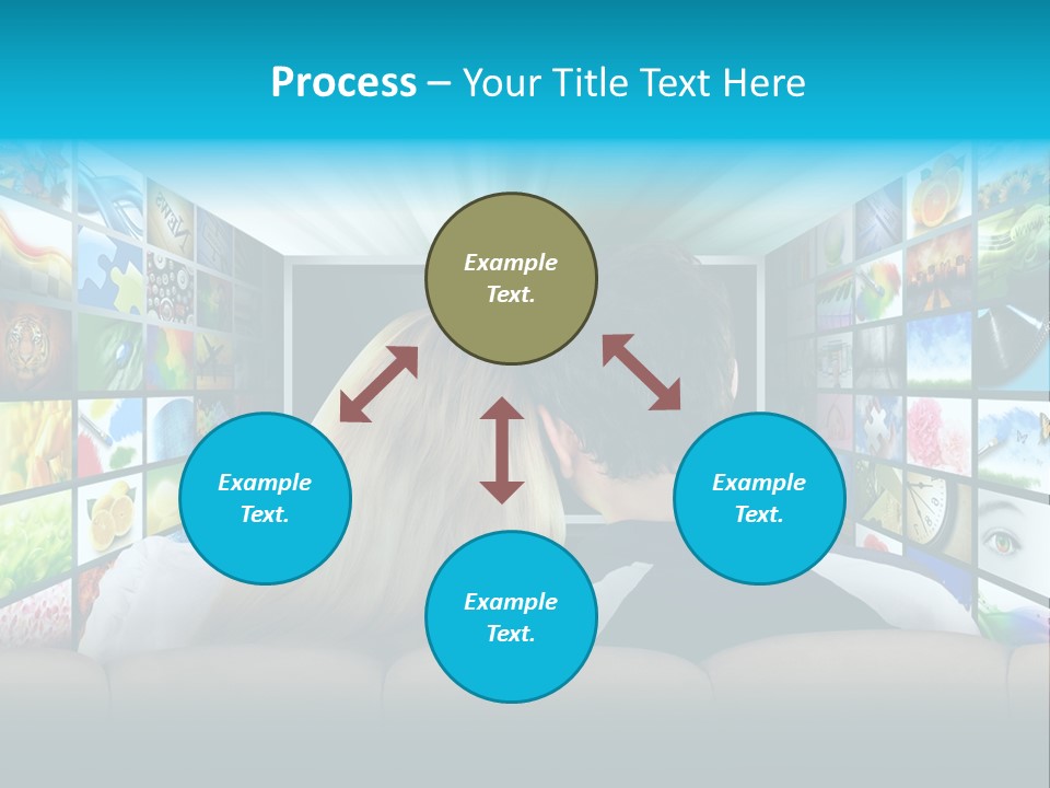 Multimedia Virtual Entertainment PowerPoint Template