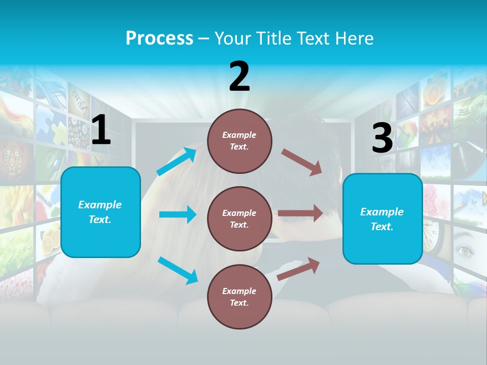 Multimedia Virtual Entertainment PowerPoint Template