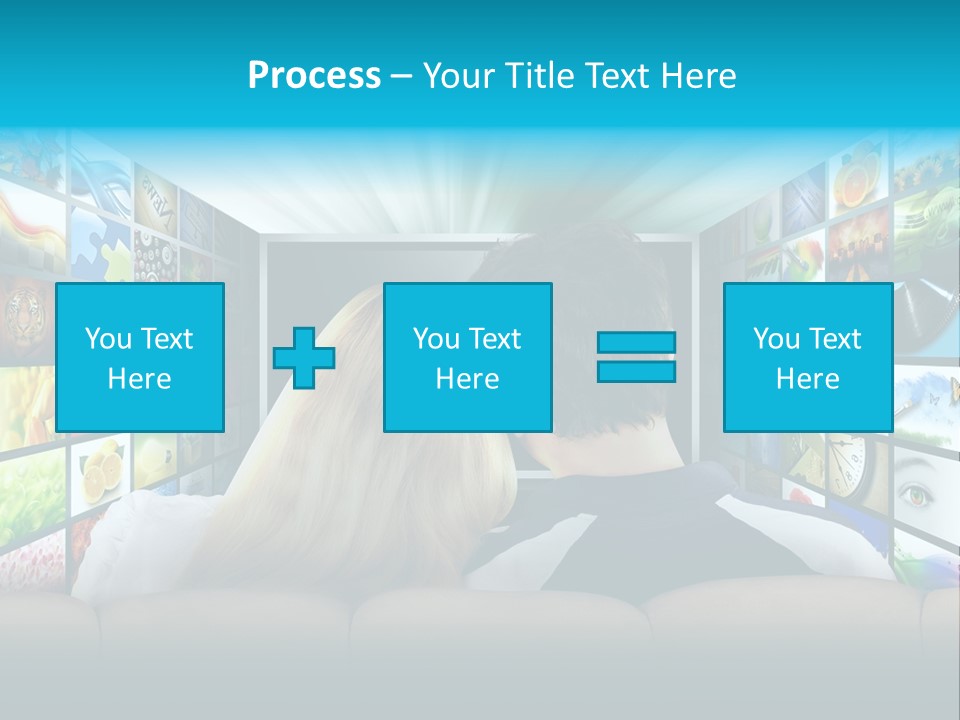 Multimedia Virtual Entertainment PowerPoint Template
