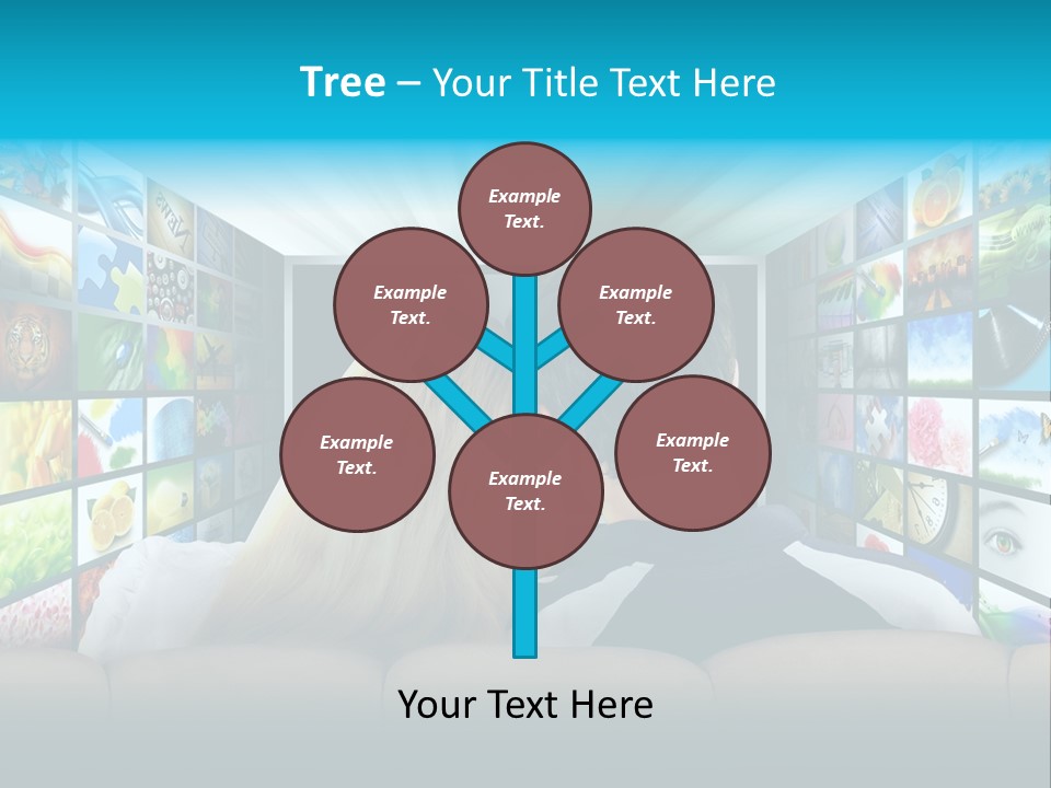 Multimedia Virtual Entertainment PowerPoint Template