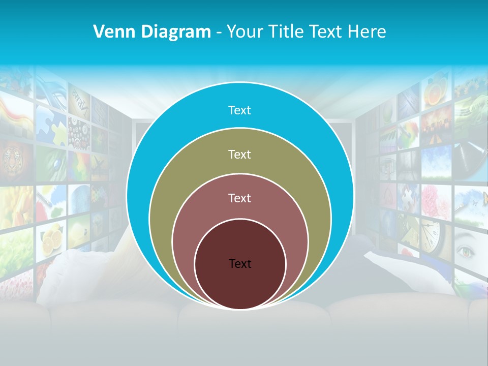 Multimedia Virtual Entertainment PowerPoint Template