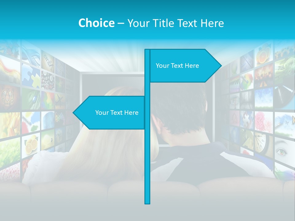 Multimedia Virtual Entertainment PowerPoint Template