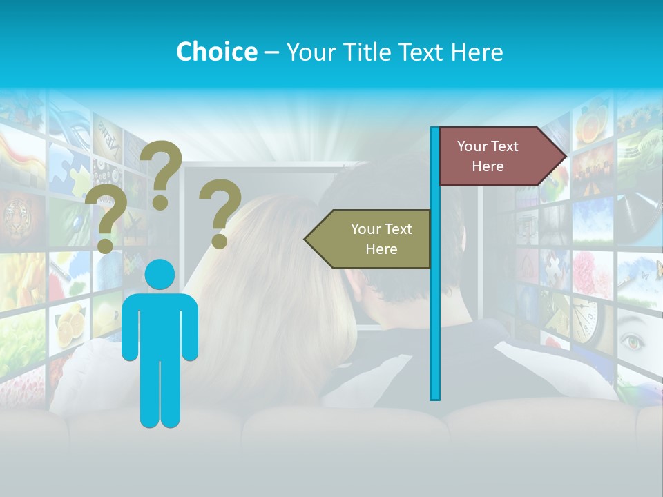 Multimedia Virtual Entertainment PowerPoint Template