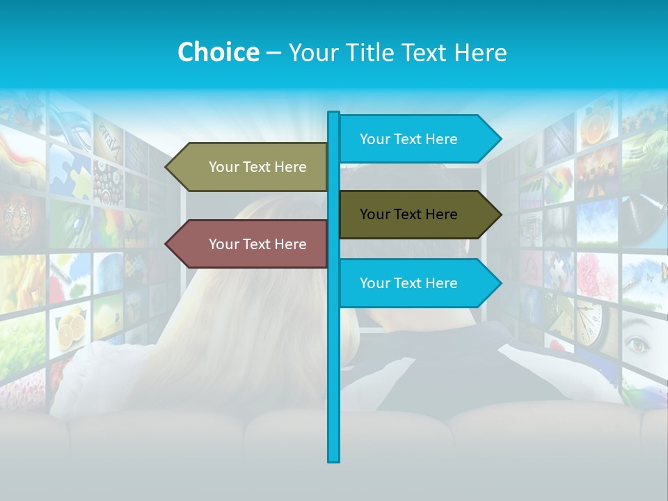 Multimedia Virtual Entertainment PowerPoint Template